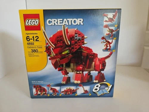 LEGO CREATOR 4892: Prehistoric Power Rare HtF New In Box 8 In 1
