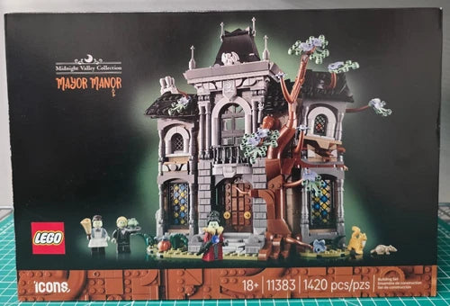 LEGO Icons Mayor Manor Building Set 11383 1420 pcs - Brand New - Factory SEALED!