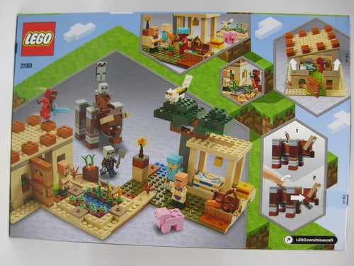 LEGO Minecraft: The Illager Raid (21160)..New..Factory sealed