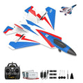 4-CH F22 Raptor RC Plane with LED Light,6G/3D Mode, One Key Aerobatic,19\*14 inch