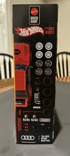 Hot Wheels Brick Shop Elite ’84 Audi Sport Quattro Target Exclusive 1:16 864pc