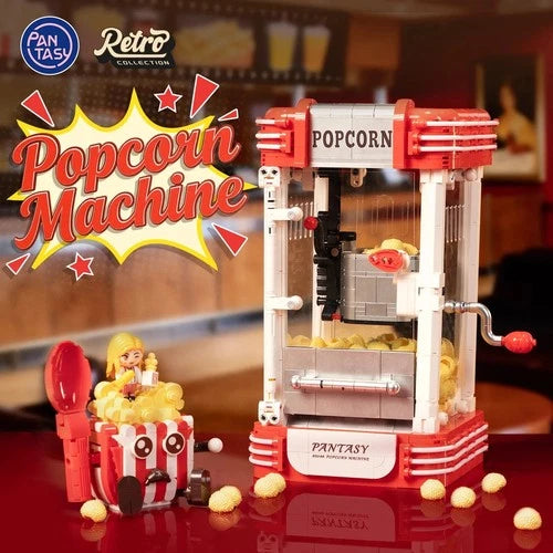 Pantasy Popcorn Machine Brick Set 85046 1201PCS