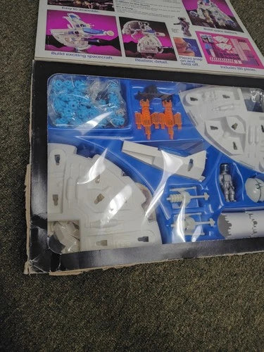 Vtg 1987 Fisher-Price Construx #6455 Space Series Galaxy Voyager