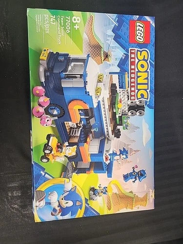 LEGO Sonic The Hedgehog Team Sonic Command Truck Building Toy, 8+, 77006