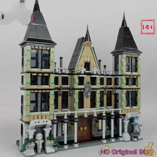 NEW UNBRANDED 76453 MOC Harry Potter Malfoy Manor Building Blocks Set Gift Toy