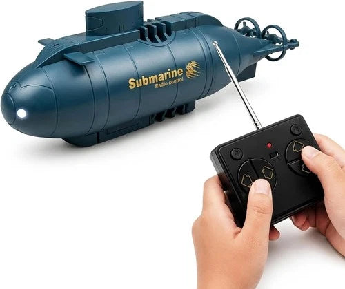 RC Submarine Toy for Kids, Mini Electric Remote Control Diving Boat \|...