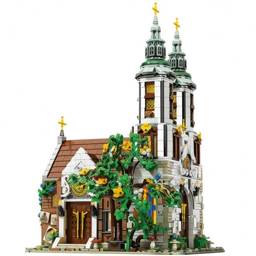 St. Andrew's Church Building Block Set \| General Jim's Toys & Bricks \| GJ-SAC
