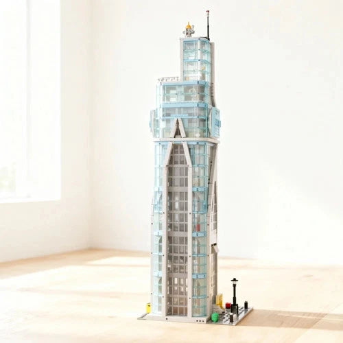 NEW 5201 PCS Avengers Tower Marvel 31figures Building Bricks Set MOC Display BOX
