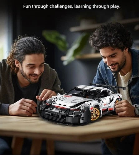 Technic 1:14 Scale Sports Car Building Blocks Set Compatible Brick Toy Model