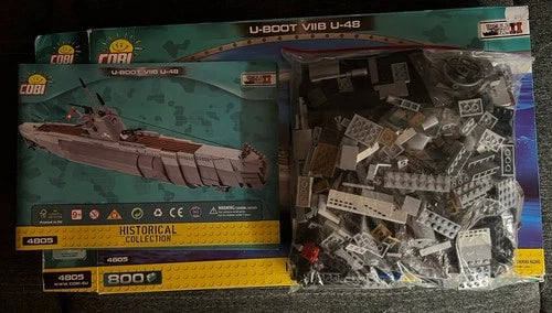 Cobi 4805 U-Boot U-Boat U-48 Submarine 1:100 Scale