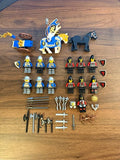 MEOW Knights Castle Minifig Lot cas528 cas530 cas536 70404 70401 70400 Used