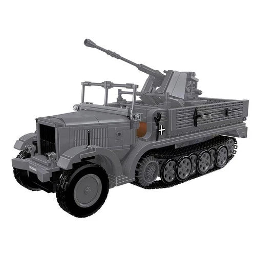 Mould King 20048 German Flak Half-Track Vehicle Building Bricks 1188pcs Playset