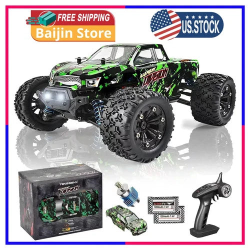 Tenssenx 1:18 RC Car 4WD 40KPH Remote Control Off Road Monster Truck 2 Batteries
