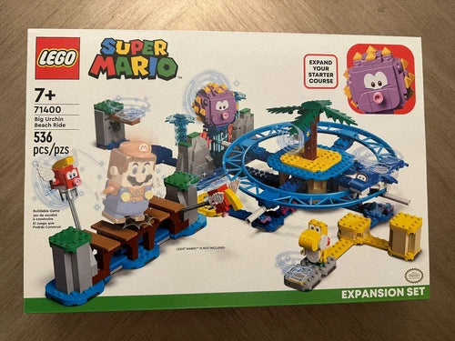 LEGO 71400 Super Mario Big Urchin Beach Ride New Sealed