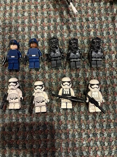 LEGO Star Wars First Order Ship Lot TIE Silencer 75179 Minifigures Troopers