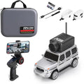 Wltoys 1:64 FPV RC Drift Car, 720P Wifi APP, 2.4Ghz Gyro (Silver)