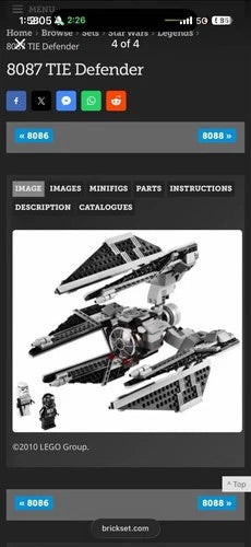MEOW Star Wars Imperial TIE Defender