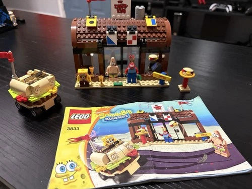 LEGO SpongeBob SquarePants: Krusty Krab Adventures (3833) 100% Complete No Box