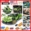 STEM Building Blocks Kit for Kids - 2 in 1 Remote Control Race Car and Robot ...