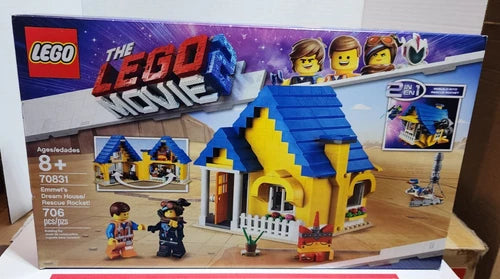The LEGO Movie 2 Emmet's Dream House/Rescue Rocket! (70831) Sealed Retired -NISB