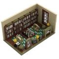 MOC: Vintage Library in Victorian Style Building Toys Set 1145 Pieces DIY