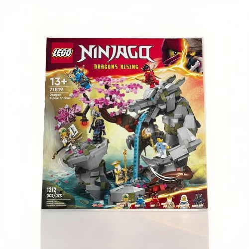MEOW NINJAGO Dragon Stone Shrine 71819 Building Toy Set NEW SEALED BAGS OPEN BOX