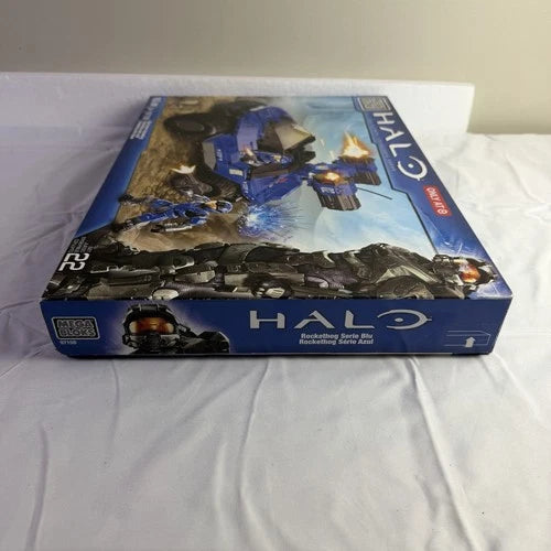 Mega Bloks Halo Blue Series Rockethog 97159 Building Kit NEW