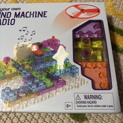E Blox Build Your Own Sound Machine Radio Building Blocks Kit 120 Projects NEW