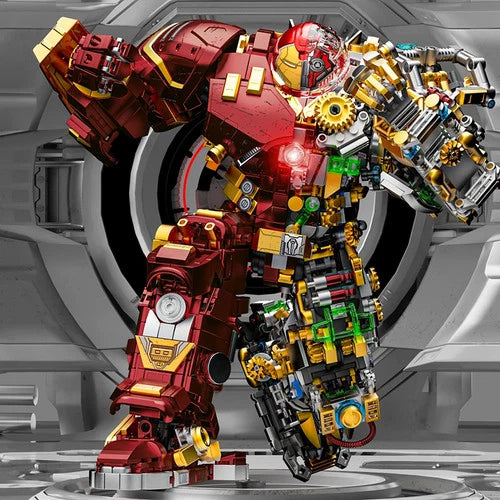 2700+ PCS Iron Heroes Mech Building Blocks DIY Action Figure Brick Toy Set 2026