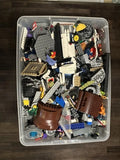 Random Box Of Legos With Some Figures 13in Long 9in Wide 6in Height 10 Pounds