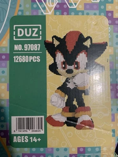 Cubi Toy Shadow the Hedgehog No. 97087 - 12680 Pieces