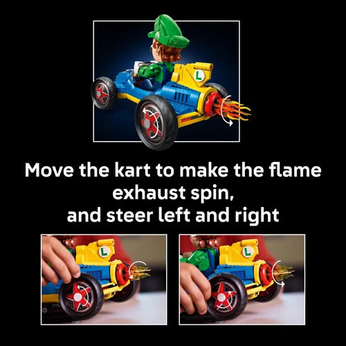 LEGO Mario Kart - Luigi & Mach 8 - Building Set for Adults, Ages 18+ - Nintendo