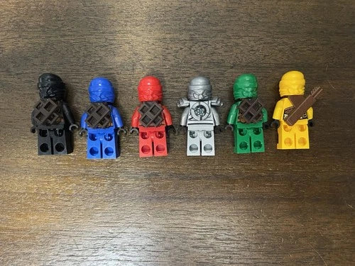 LEGO Ninjago Tournament of Elements Jungle Robe Minifig Lot Great Cond READ DESC