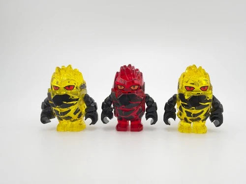 LEGO Power Miners Lava Monster Lot x3 Infernox pm027 Combustix x2 pm023 2010