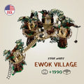 MOC Ewok Village Building Block Sets 1991pcs Star War Forest Scene model Bricks
