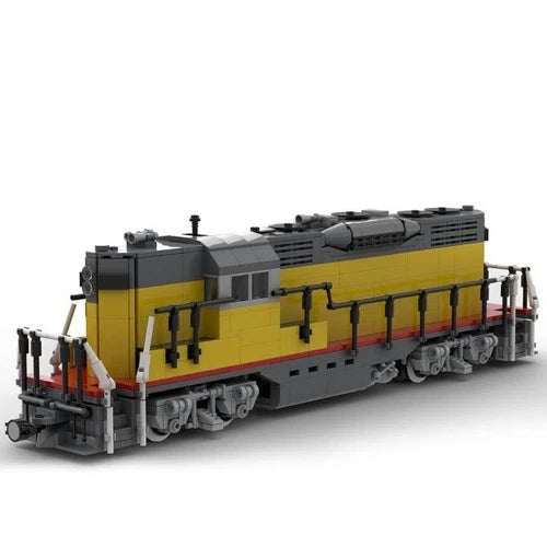 Modubrix MOC-79699 GP9 Train Version 2 1327 Parts Building Blocks Kit