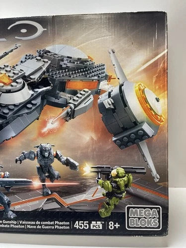 Mega Bloks Halo Phaeton Gunship Set Brand New Factory Sealed New Rare