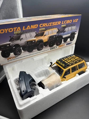 RC 1/18 Truck Toyota LAND CRUISER LC80 V2 2-Speed 4X4 \*RTR\* -YELLOW- BRAND NEW