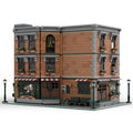 MOC-105976 Lounge Architecture 990pcs Building Bricks Street Scene Toy
