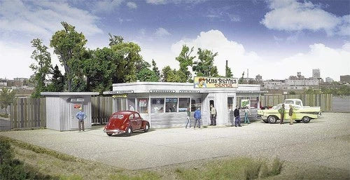 Miss Betties Diner 9332909 HO Scale Model Railroad Building Structure Kit