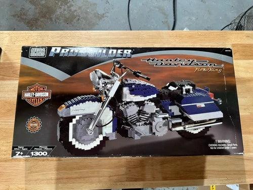 Mega Bloks Pro builder Harley Davidson Road King New