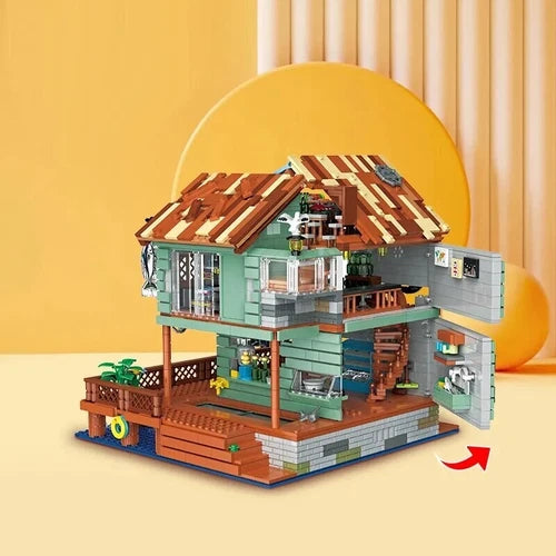 Sea Room Villa Building Blocks House Set