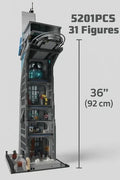 5201 PCS Super Hero Tower Building Blocks Set Large City Model Kit No Box