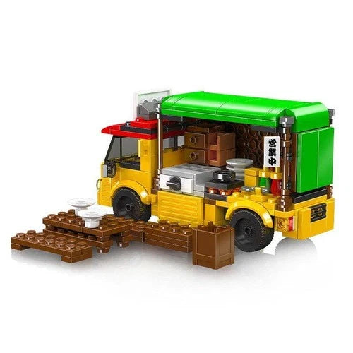 Mould King 24064 Mobile Ramen Wagon Building Blocks Set 326 Pcs New