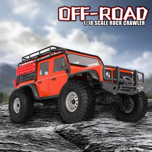 Remo 1/18 RC Rock Crawler Truck 1893-SL Off-Road 2.4G RC Cars Gifts Toy For Kids