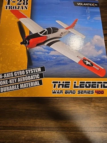 T-28 Trojan Micro Warbirds RTF RC Airplane w/PASS Stability Assist