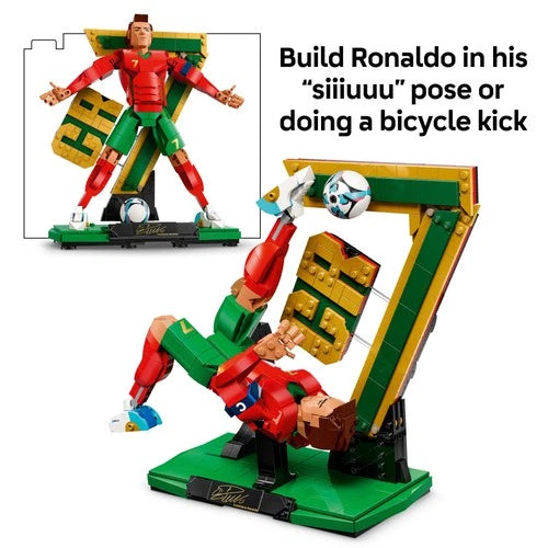 LEGO Editions Cristiano Ronaldo – Soccer Legend - Building Set for Multicolor
