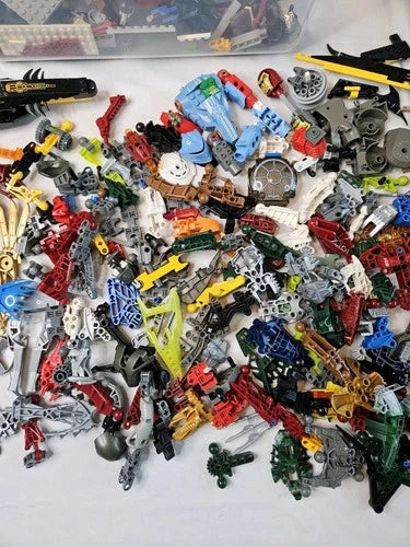 LEGO Bionicle Technic Hero Factory Masks Parts Extra Lego Bulk Lot 9lbs