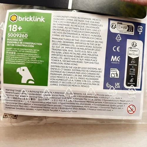 LEGO BrickLink 25th Anniversary Exclusive Limited Edition Parrot Set 5009260 NEW