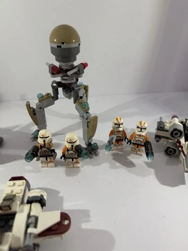 LEGO Star Wars Clone Wars Lot 75036 75072 75077 75032 Mostly Complete